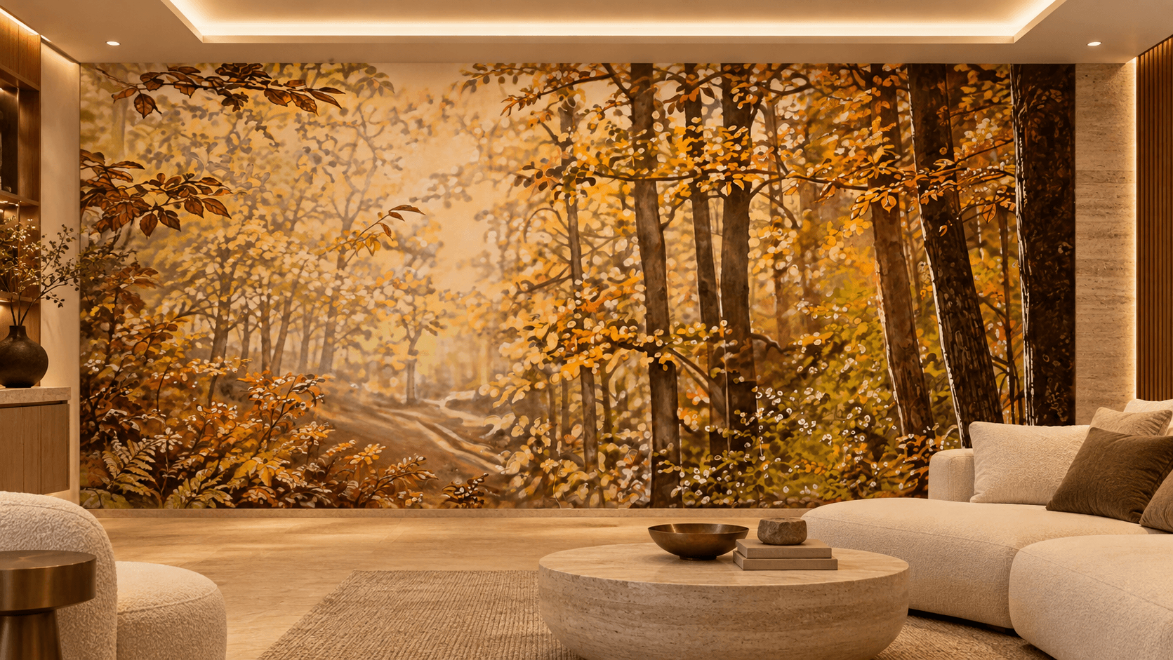 Jewel of Space - Bunker Mural - Autumn
