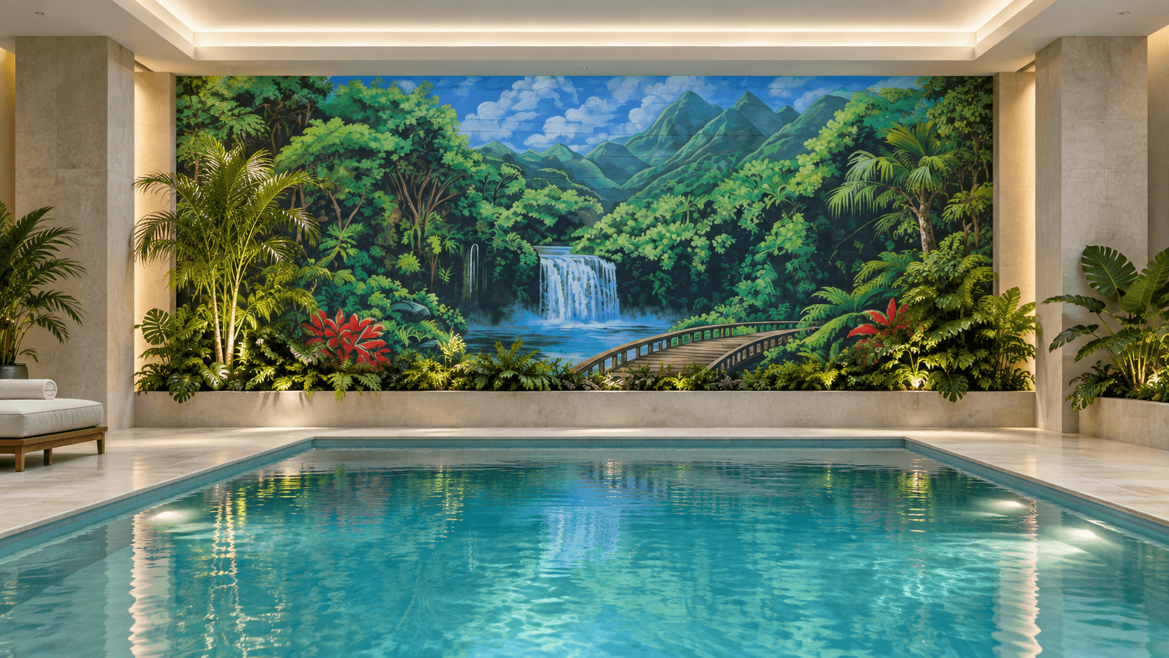 Jewel of Space - Bunker Mural - Garden